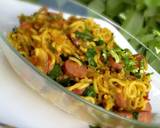 Moringa Sausage Noddles recipe step 1 photo
