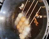 Foto langkah ke 3 dari resep Sate Telur Puyuh Goreng Tepung.
