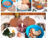 Tejszínes karalábéleves májgaluskával recept fázis 5 fotója