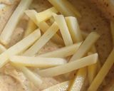 A picture of step 3 of Pakora fries.