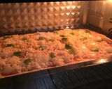 Foto langkah ke 3 dari resep Jumbo Pizza - pizza super empuk lembut- resep tintin rayner.