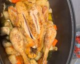 Une image de l'étape 6 de Poulet et ses légumes en cocotte.