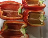 Foto del paso 1 de la receta: Morrones rellenos - Sin harina ‼️