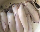 Foto langkah ke 5 dari resep Kalio Cumi Isi Tahu Telur.