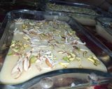 A picture of step 14 of ALU ke kheer My creation.