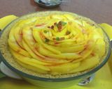 A picture of step 3 of Mango custard pudding.