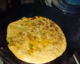 A picture of step 16 of Soya peas paratha.