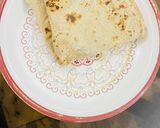 A picture of step 4 of Roti (Chapati).