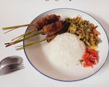 Foto langkah ke 8 dari resep Sate Lilit Daging Sapi.