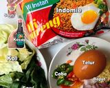 Foto langkah ke 1 dari resep Mie Dok-Dok Ala Warmindo (Indomie Nyemek).