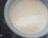 A picture of step 1 of Shahi Dahi bhalle.