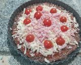 Foto del paso 6 de la receta: PIZZA CON MASA DE QUINOA ROJA🍕🍕🍕