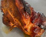 Mézes-fokhagymás csülök recept fázis 2 fotója