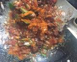Spleen fry goat recipe step 1 photo