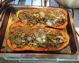 Foto del paso 2 de la receta: Zapallo relleno vegetariano