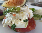 Foto del paso 4 de la receta: Tomate relleno de burrata 🤪
