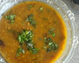 A picture of step 6 of Lucknowi kali masoor dal.