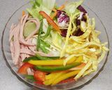 Hình bước làm 4 của món Phở trộn