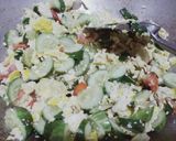 Foto langkah ke 6 dari resep Tumis 4T (Timun Tahu Telur Tomat).