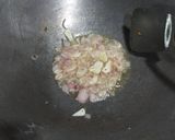 Foto langkah ke 2 dari resep Sambel goreng Kerang tempe bumbu iris.