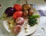 A picture of step 4 of Litti chokha In appe Pan.