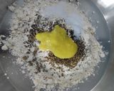 A picture of step 6 of Sindhi Breakfast Thali.