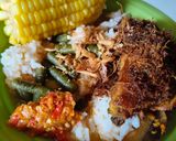 Foto langkah ke 5 dari resep Ayam serundeng lengkuas.