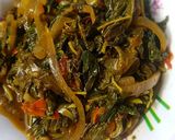 A picture of step 6 of Spinach sauce.
