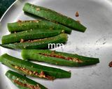 A picture of step 2 of Stuffed Masala Bhindi/Okra/Lady's finger With Birista.