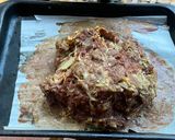 A picture of step 3 of Alternate Meat Loaf w/Cabbage & Parm.