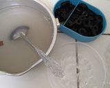 Foto langkah ke 1 dari resep Agar lapis cincau.