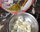 A picture of step 1 of Hydrabadi pulao.