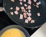 Φωτογραφία βήματος 1 της συνταγής Scrambled eggs με ζαμπόν 🥚🍳🥓