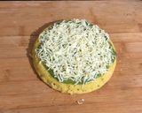 A picture of step 5 of Gluten free dhokla pizza.