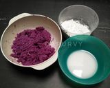 Foto langkah ke 1 dari resep KLEPON UBI Ungu dengan biang.