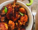A picture of step 7 of Desi Fried Chicken.