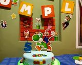 Foto del paso 5 de la receta: Torta decorada Mario Bros ⭐
