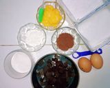 Foto langkah ke 1 dari resep Brownies Gluten Free(Tepung Maizena).