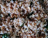 Gambar langkah 6 resipi Nasi Goreng Tuna.