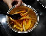 A picture of step 5 of Peri Peri Fries.