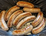 A picture of step 3 of Crockpot Octoberfest 🎃Bratwurst 🌭 🎃.