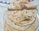 A picture of step 18 of Chapati type 2.