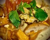 Hình bước làm 5 của món Bún Riêu Chay