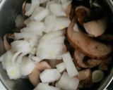 A picture of step 1 of My cream of mushrooms.