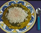 Foto del paso 4 de la receta: Salteado de Pollo y Acelga a la Fontina c/Arroz