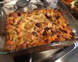 Une image de l'étape 9 de Gratin de céleri branche au chorizo noir,sauce tomate et parmesan.