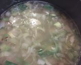 Foto del paso 2 de la receta: Sopa de puerro (3 ingredientes)