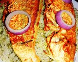 عکس مرحله 11 از دستور سبزی پلو با ماهی سرخو
