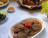 Foto langkah ke 6 dari resep Rendang Daging Sapi (Bumbu Instan).