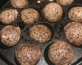 A picture of step 2 of Sprouted Ragi Appe with coconut chatani.